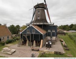 Photo Textures of Building Windmill